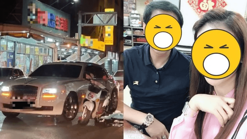 超跑被A到車主霸氣：免賠！ 別忘了還有「XXXX」.